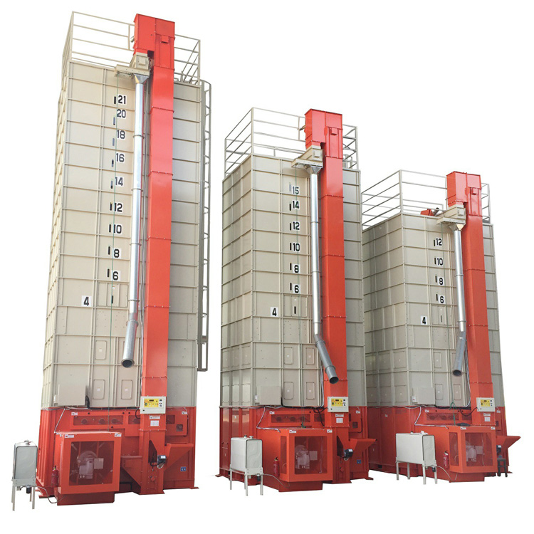 Harga kompetitif industri mesin pengering biji-bijian kapasitas tinggi untuk dijual