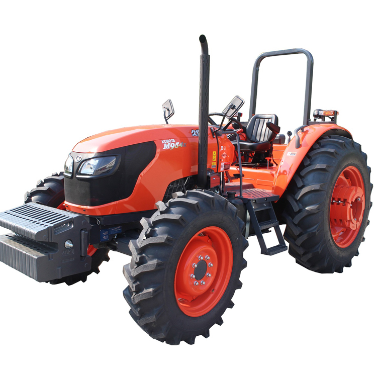 Low vibration kubota 4 wheel drive rice farm machinery tractor for sale